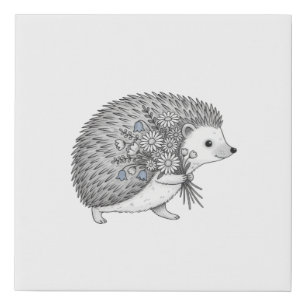 Faux Wrapped Canvas Print