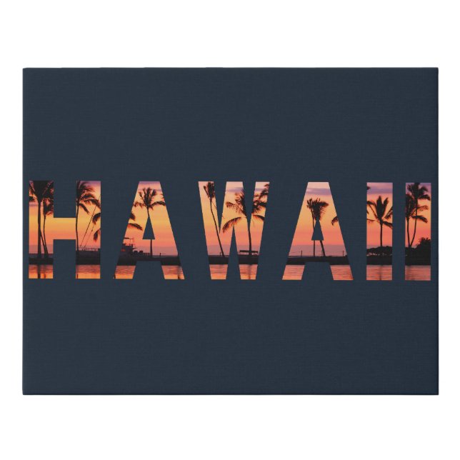 Faux Wrapped Canvas Print (Front)