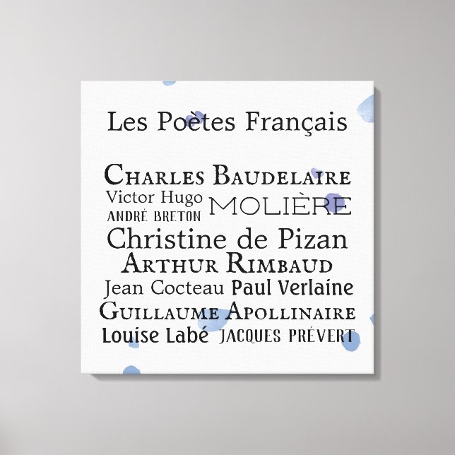 Faux wrapped canvas print (Front)