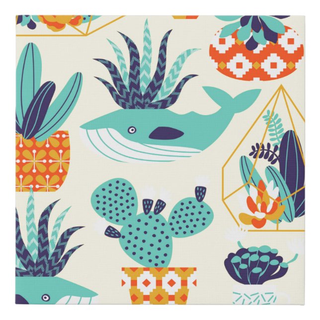 Faux Wrapped Canvas Print (Front)