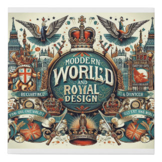 Faux Wrapped Canvas Print