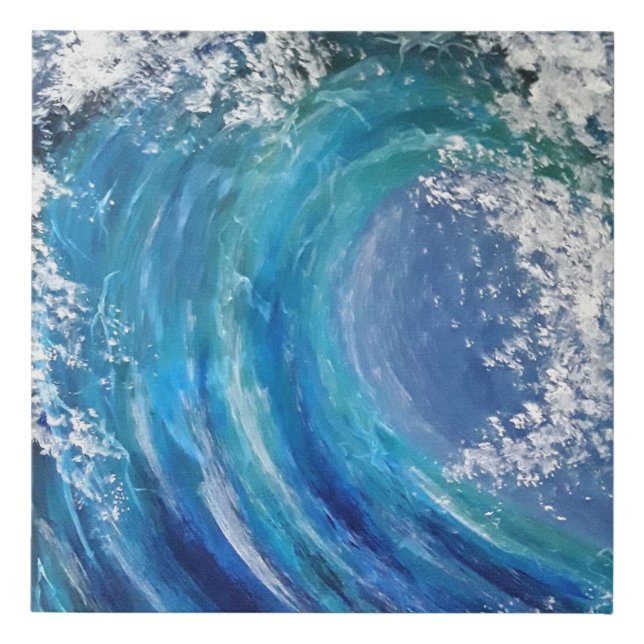 Faux Wrapped Canvas Print (Front)