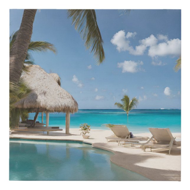 Faux Wrapped Canvas Print (Front)