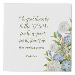 Faux Wrapped Canvas Print