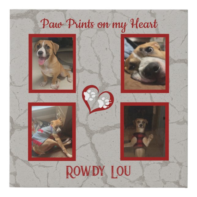 Faux Wrapped Canvas Print (Front)