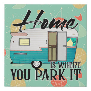 Faux Wrapped Canvas Print