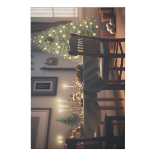 Faux Wrapped Canvas Print