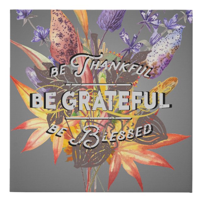 Faux Wrapped Canvas Print (Front)