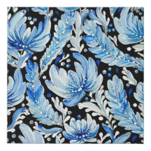 Faux Wrapped Canvas Print