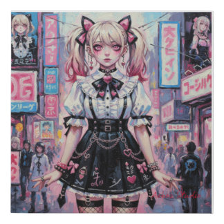 Faux Wrapped Canvas Print