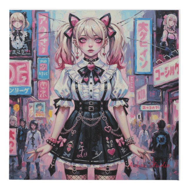 Faux Wrapped Canvas Print (Front)