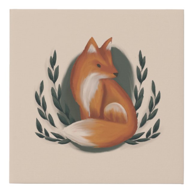 Faux Wrapped Canvas Print (Front)