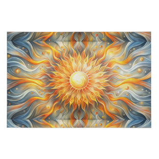 Faux Wrapped Canvas Print