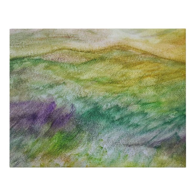 Faux Wrapped Canvas Print (Front)