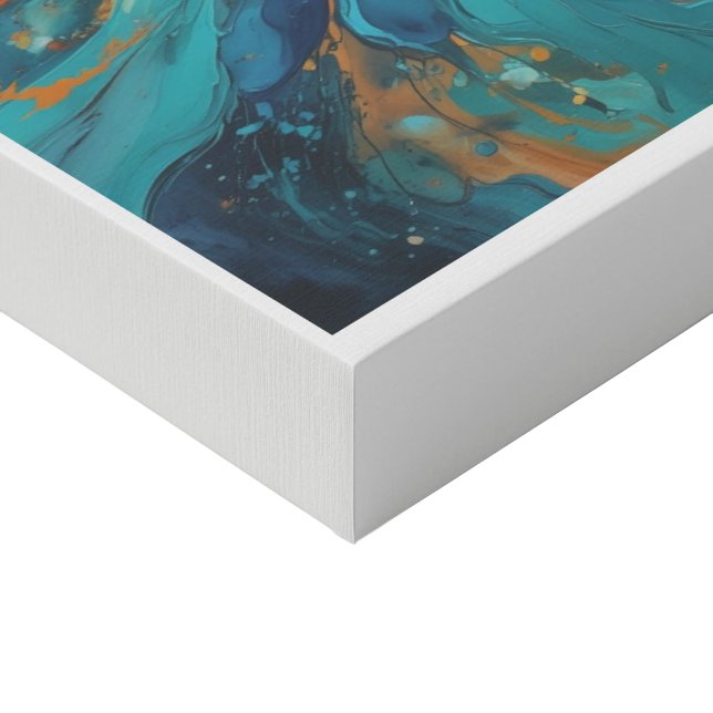 Faux Wrapped Canvas Print (Corner)