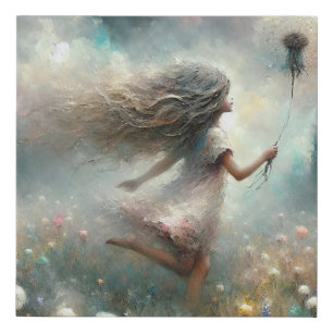 Faux Wrapped Canvas Print