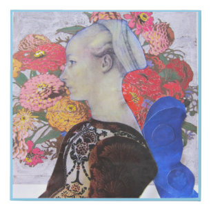 Faux Wrapped Canvas Print