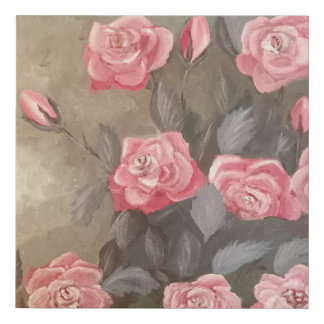 Faux Wrapped Canvas Print