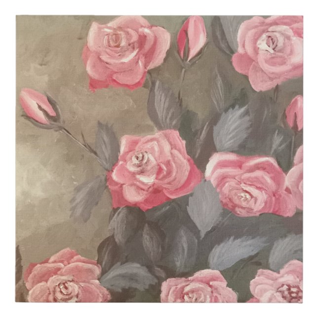 Faux Wrapped Canvas Print (Front)