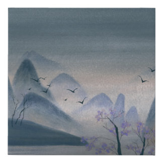 Faux Wrapped Canvas Print