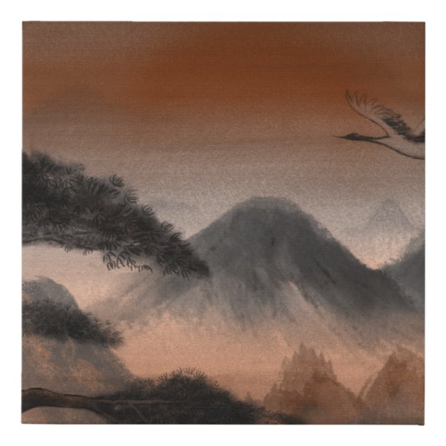 Faux Wrapped Canvas Print (Front)