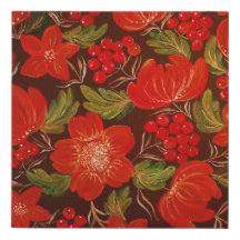 Faux Wrapped Canvas Print