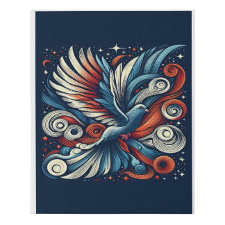 Faux Wrapped Canvas Print