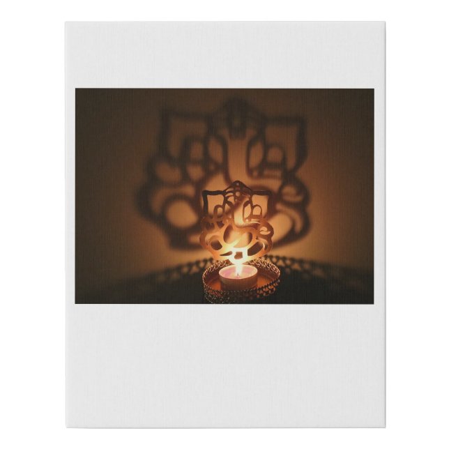 Faux Wrapped Canvas Print (Front)