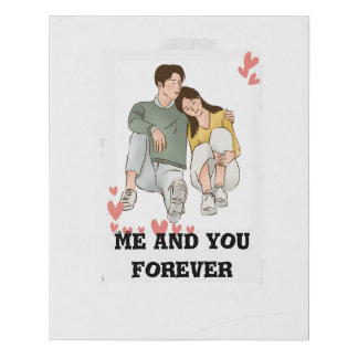 Faux Wrapped Canvas Print