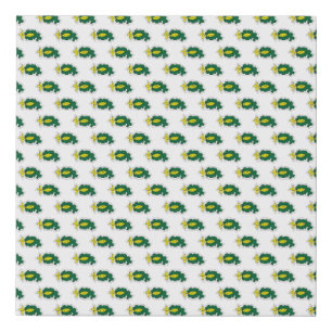 Faux Wrapped Canvas Print