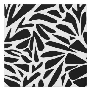 Faux Wrapped Canvas Print Abstract modern seamless