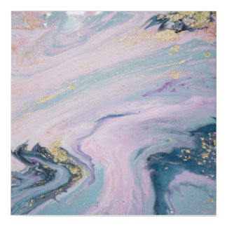 Faux Wrapped Canvas Print Beautiful Marble Design