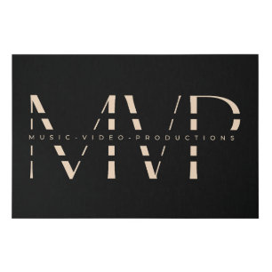 Faux Wrapped Canvas Print MVP brand logo