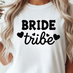 Faux Yarn Bride Tribe Bachelorette Tri-Blend Shirt