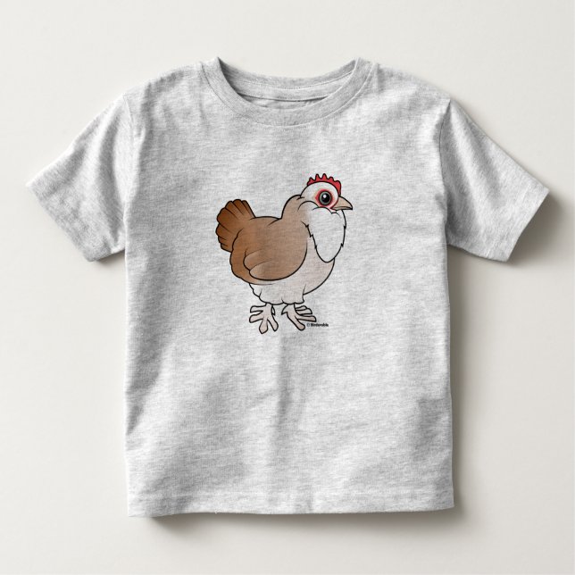 Faverolles Hen Toddler T-shirt (Front)