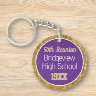 Favor!! 50th Class Reunion Keychain