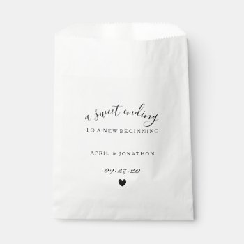 Favor Bag - A Sweet Ending by Evented at Zazzle