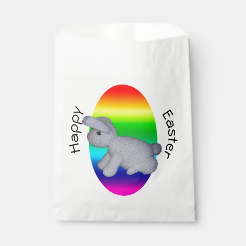 Favor Bag _ Bunny with Colorful Egg