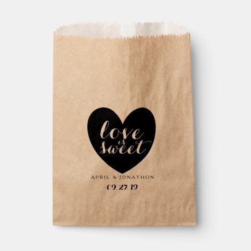 Favor Bag _ Love is Sweet