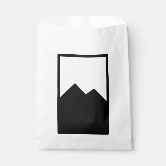 Favor Bag Template (Front)
