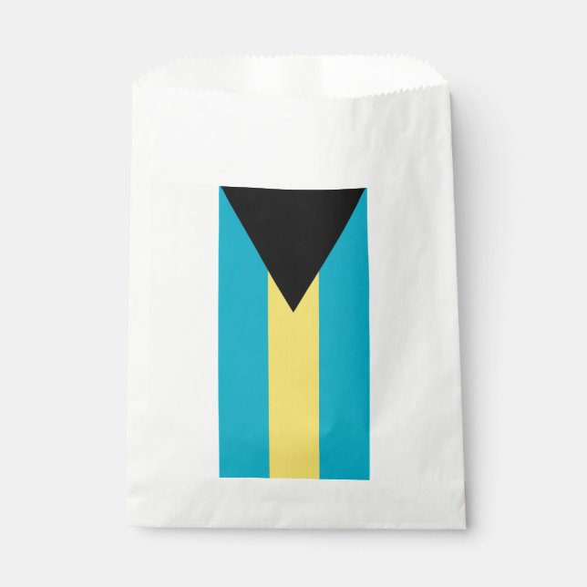 Favor bag with flag of Bahamas (Front)