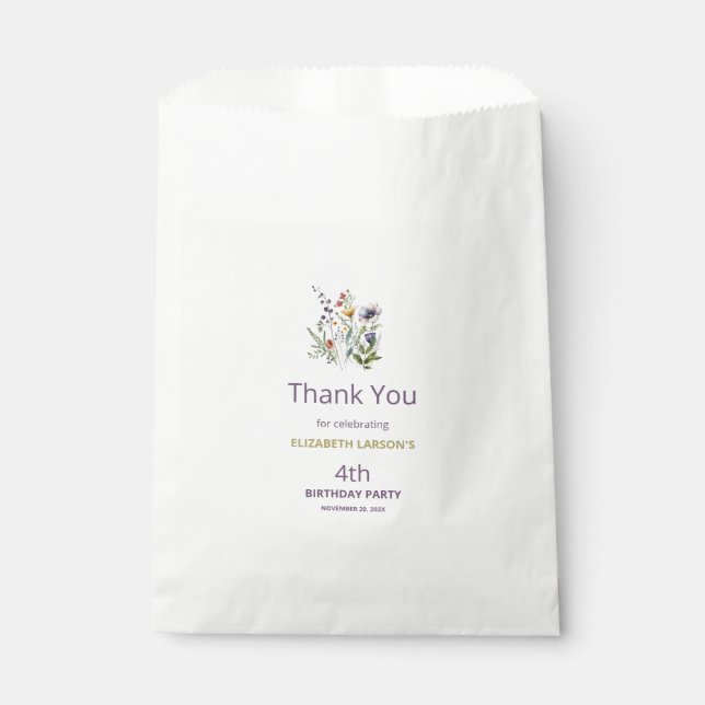 Favor Bags (Front)