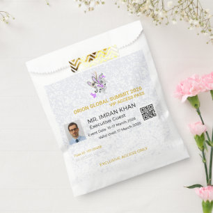 Favor Bags Baby Shower Birthday Elegant