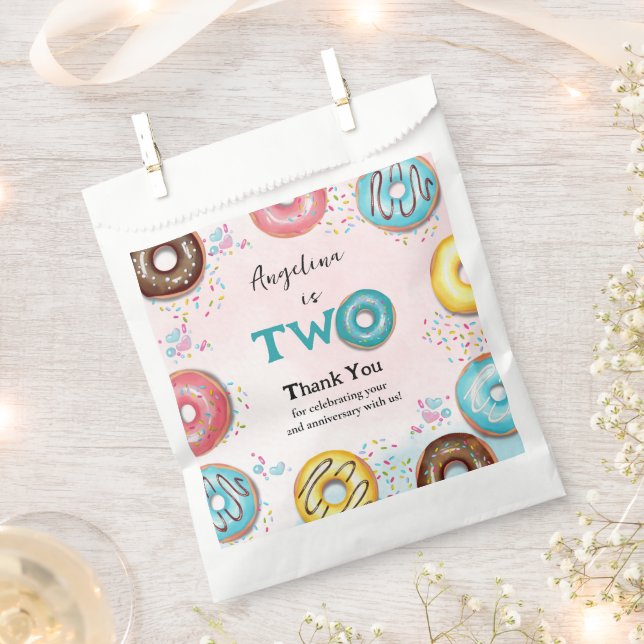Favor Bags for 2nd Birthday. (Clipped)