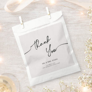 Favor Bags for Boho Wedding.