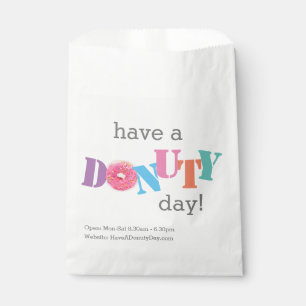Favor Bags - Have a DONUTY Day!