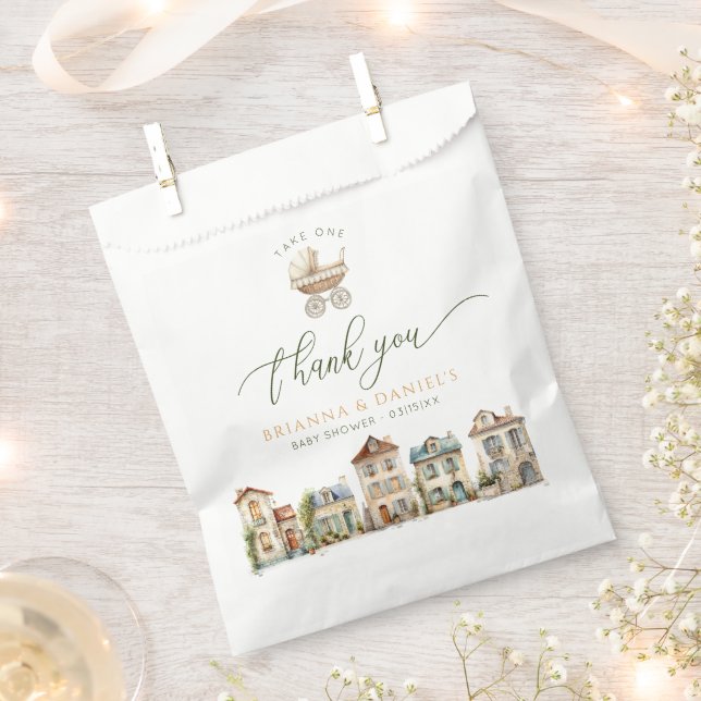 Favor Bags – It Takes a Village Baby Shower (Clipped)