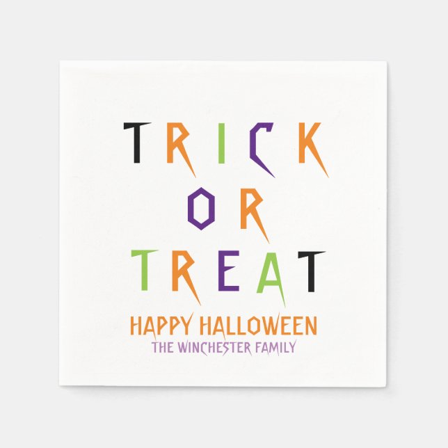 Favor Bags Napkins (Front)