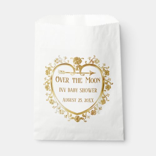 favor bags over the moon