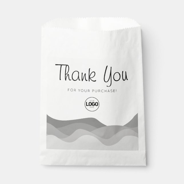 Favor Bags Thank You Paper Bag (Front)